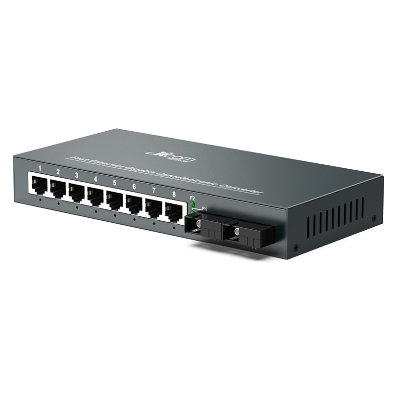 电信级千兆2光8电 IT168-GE-208
